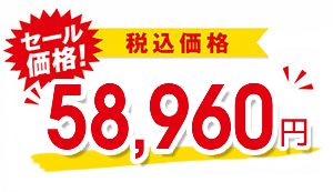 58,960円（税込）