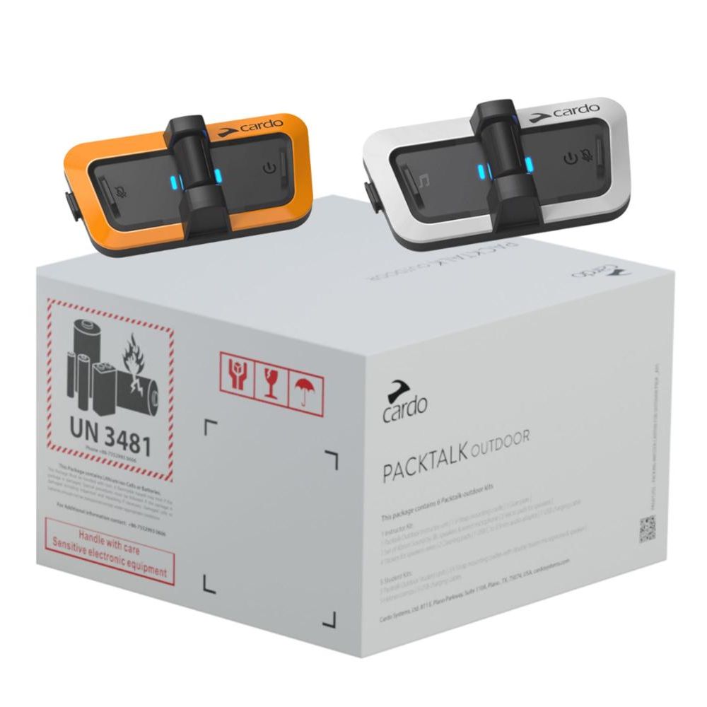 Cardo カルド PACKTALK OUTDOOR - Instructor Set (5+1) パックトーク