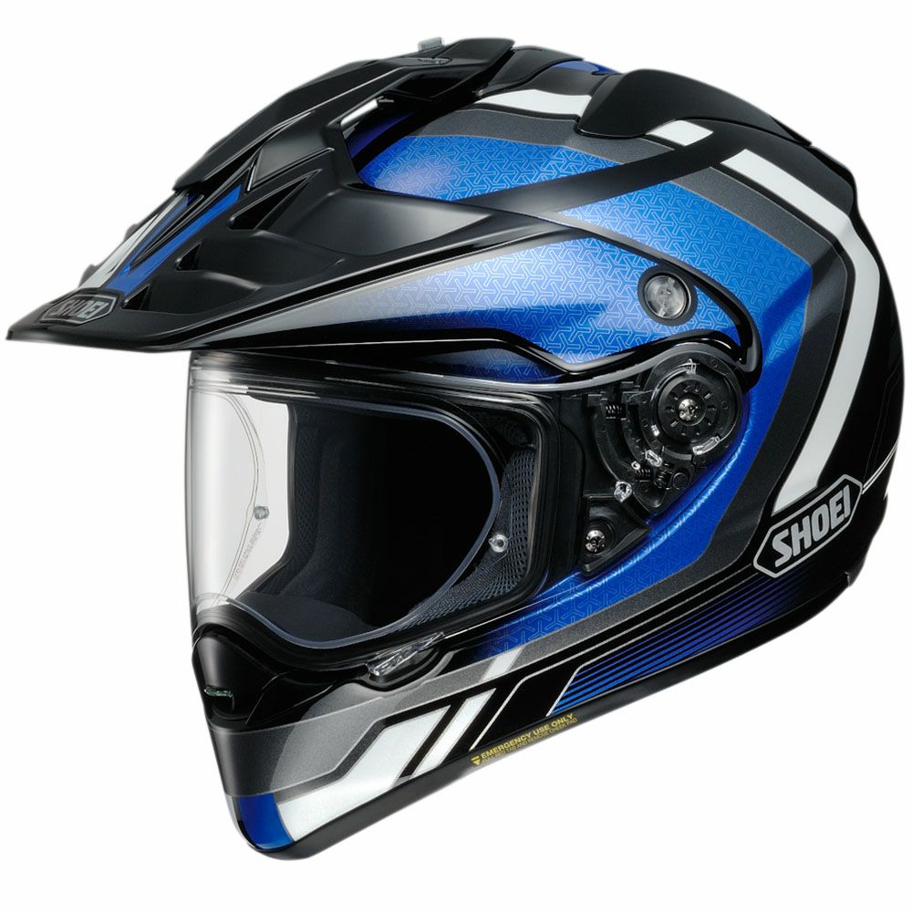 SHOEI HORNET フルフェイスヘルメット 青/黒　難有り SHOEI ショウエイ ヘルメット HORNET ADV SOVEREIGN (ホーネット