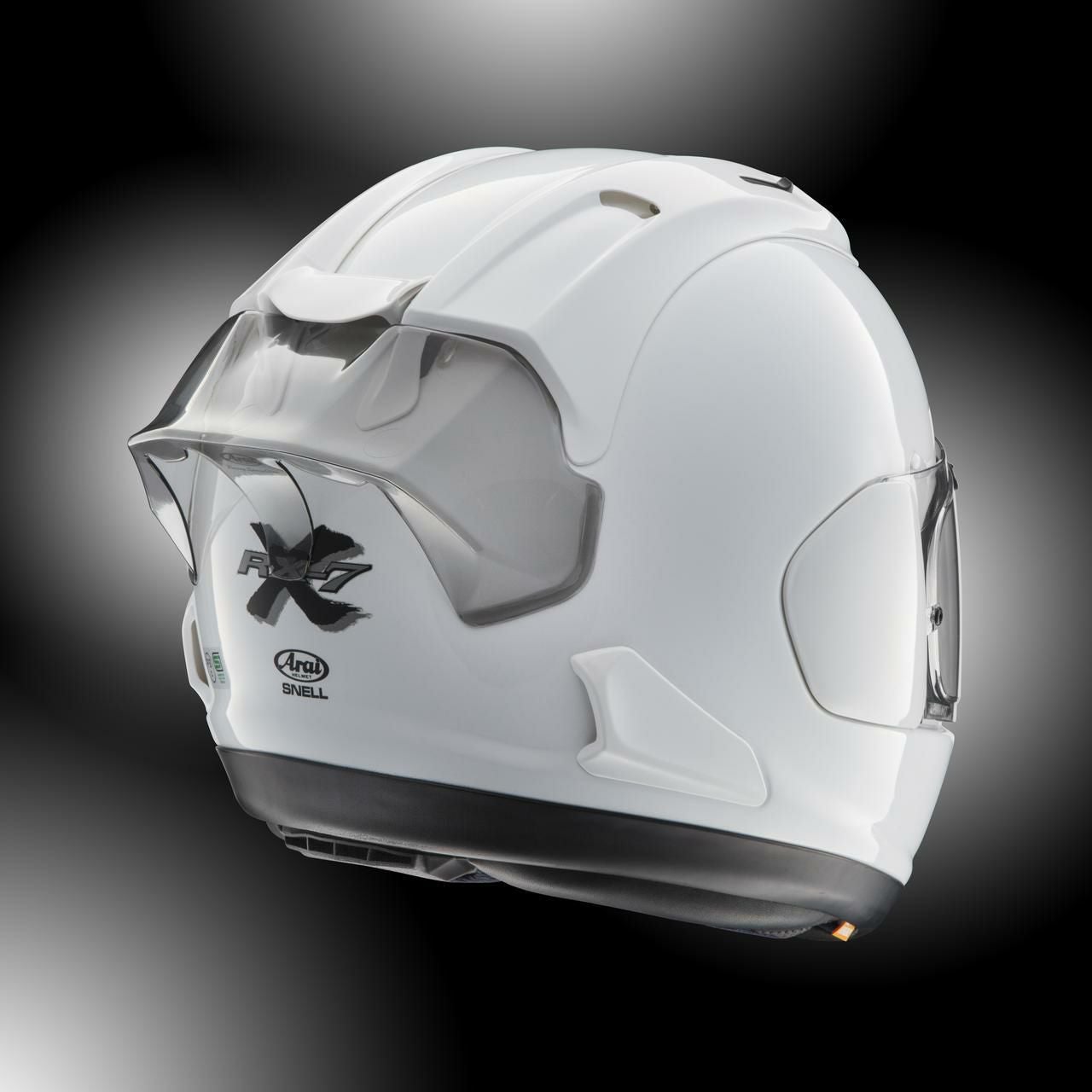 Arai RX-7X Nakano X レーシングスポイラースモークシールド付 アライ Arai RX-7X レーシングスポイラー ライトスモーク 品番105120