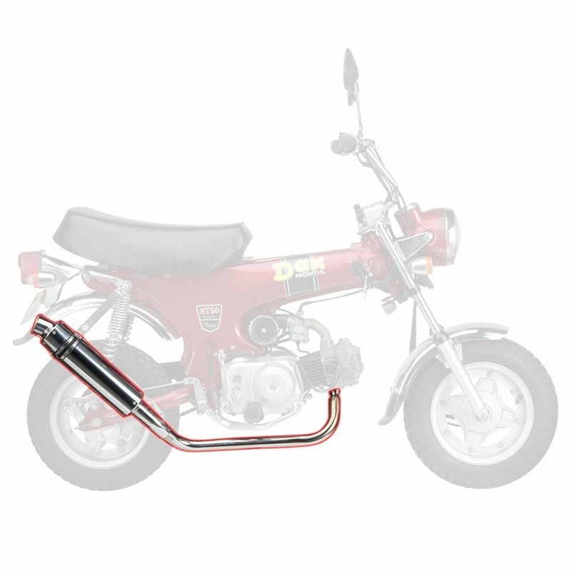 CM-01 ナンカイ NANKAI カブ/リトルカブ パワーコンプマフラー・タイプ 