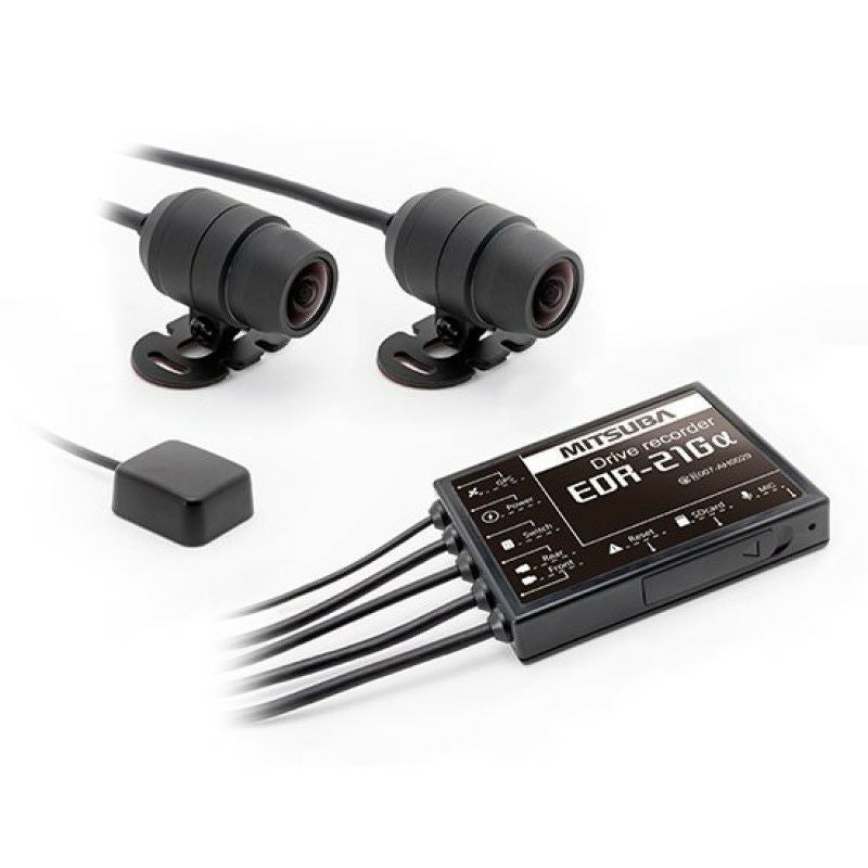 ミツバサンコーワ EDR-21GA ドライブレコーダー 2カメラ GPS EDR-21Gα