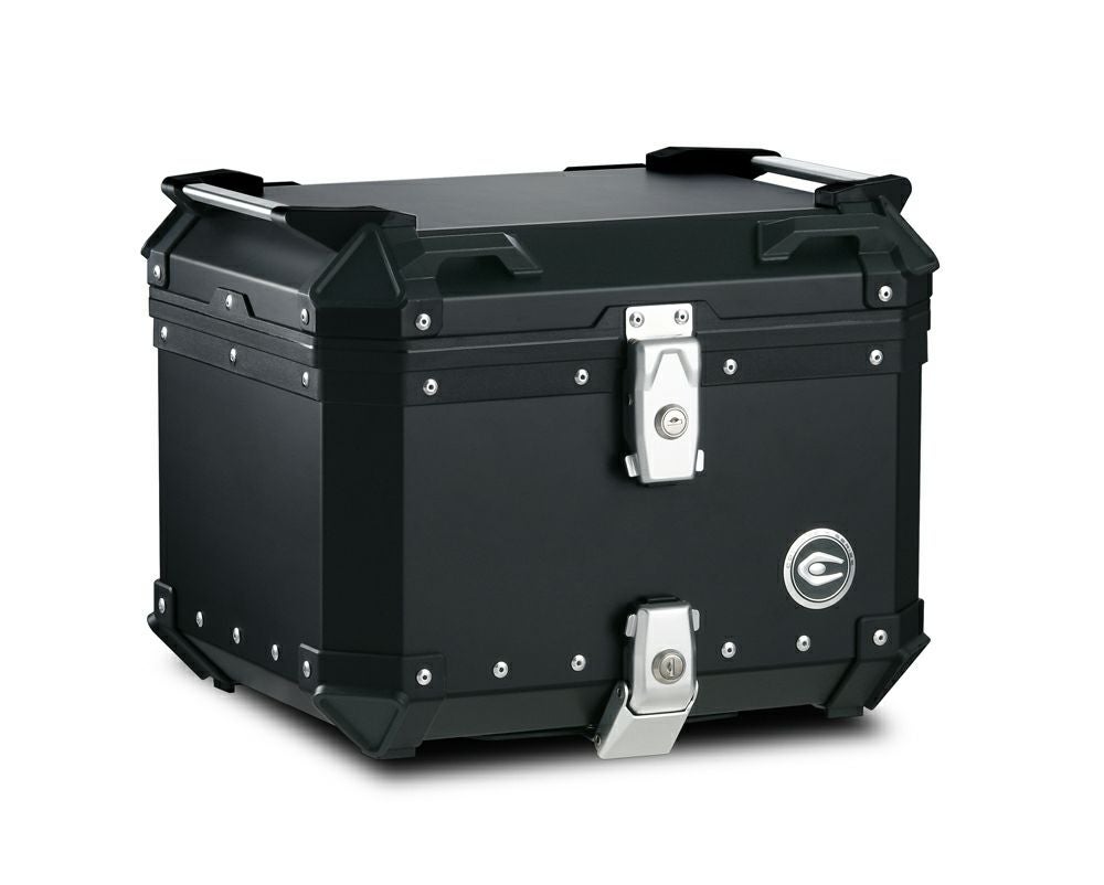 COOCASE クーケース アルミトップケースQ1 ブラック・シルバー