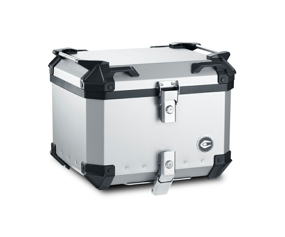 COOCASE クーケース アルミトップケースQ1 ブラック・シルバー