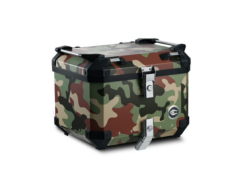 COOCASE クーケース アルミトップケースQ1 ジャングル・カモフラージュ