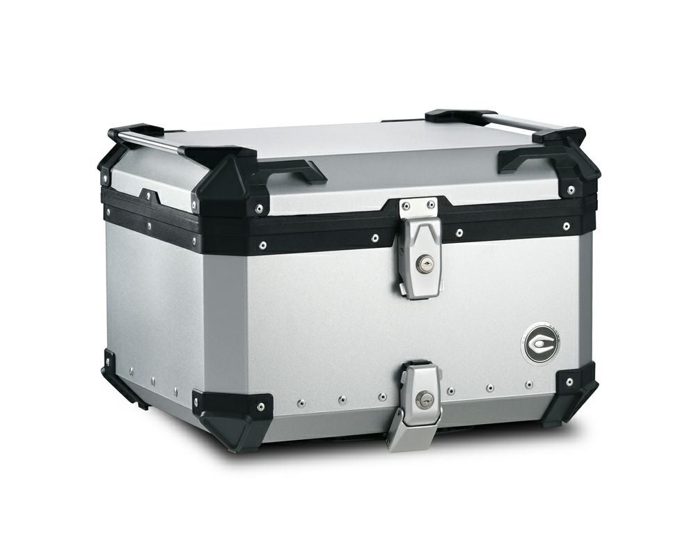 COOCASE クーケース アルミトップケースQ5 ブラック・シルバー