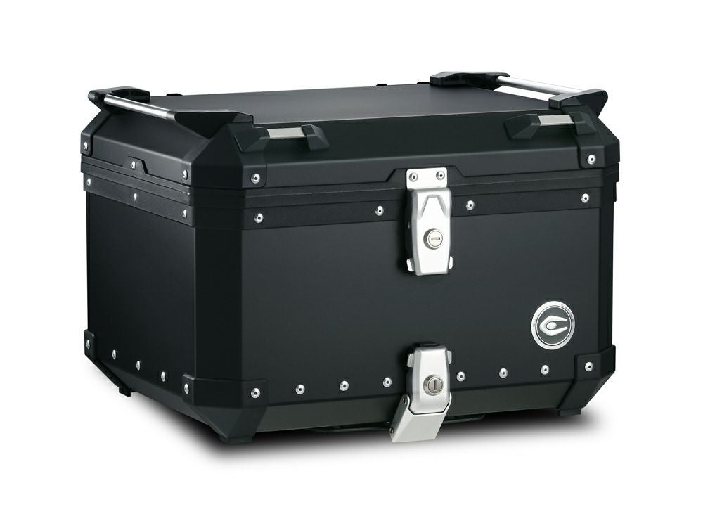 COOCASE クーケース アルミトップケースQ5 ブラック・シルバー