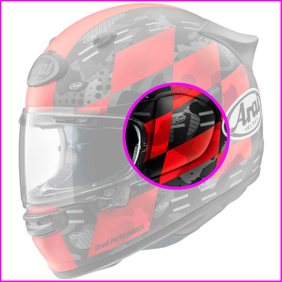 ヘルメットパーツ Arai アライ VAS-Vホルダー CHECKER (チェッカー