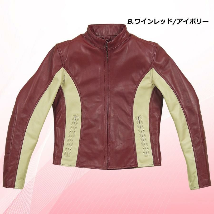 在庫限り】NANKAI ジャケット レディース `60レザージャケット
