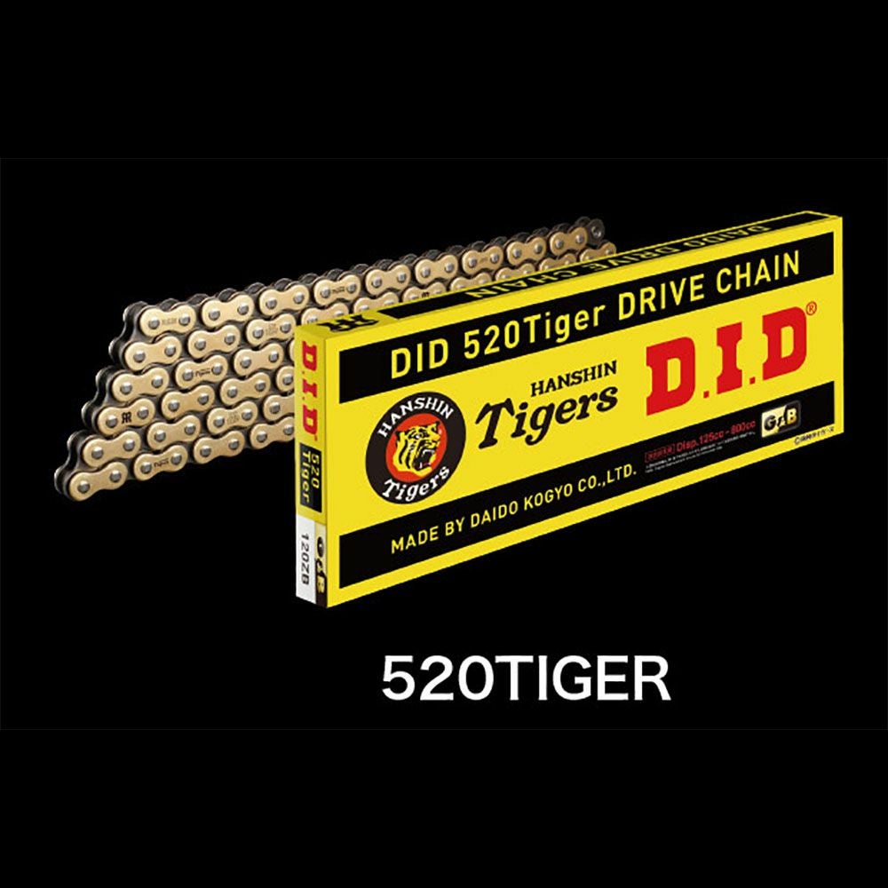 DID(ディ.アイ.デイ)TIGER G&B 120ZB タイガースチェーン 大同工業株式