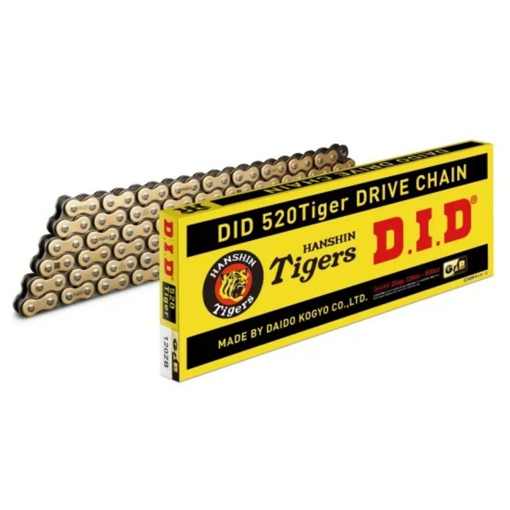 DID(ディ.アイ.デイ)TIGER G&B 120ZB タイガースチェーン 大同工業株式
