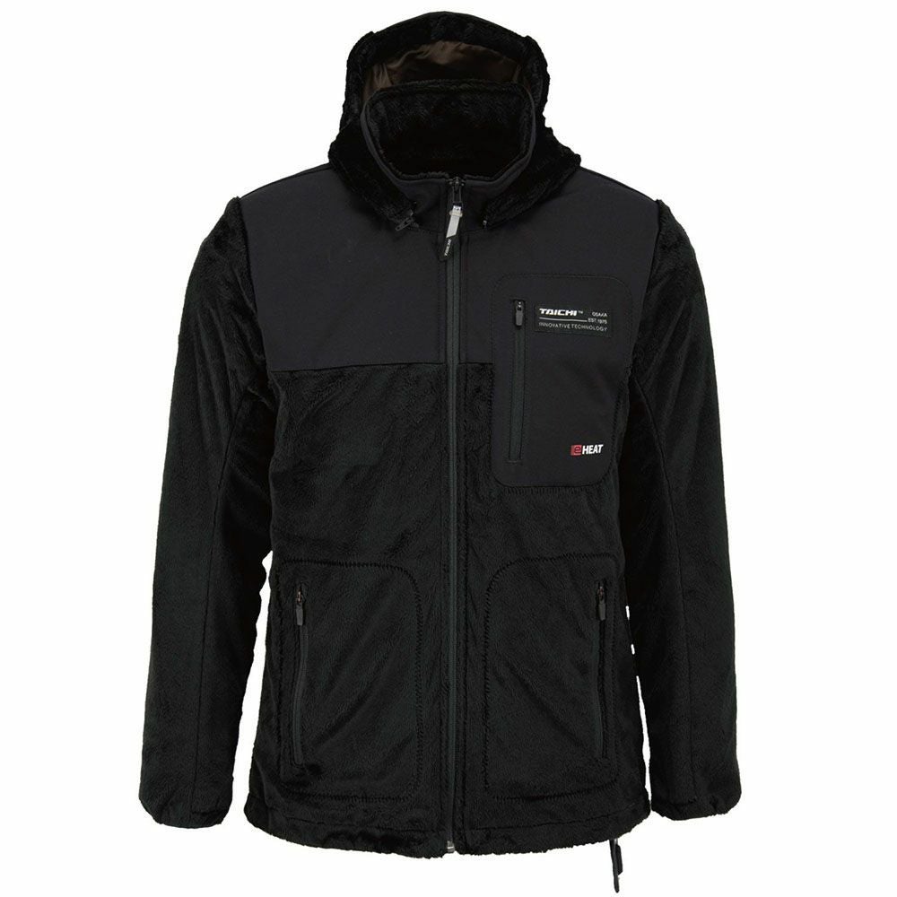 RS TAICHI e-HEATインナーセット　ブラックパーカー新品未使用品希少 RS TAICHI アールエスタイチ e-HEAT フリース インナーパーカ RSU638