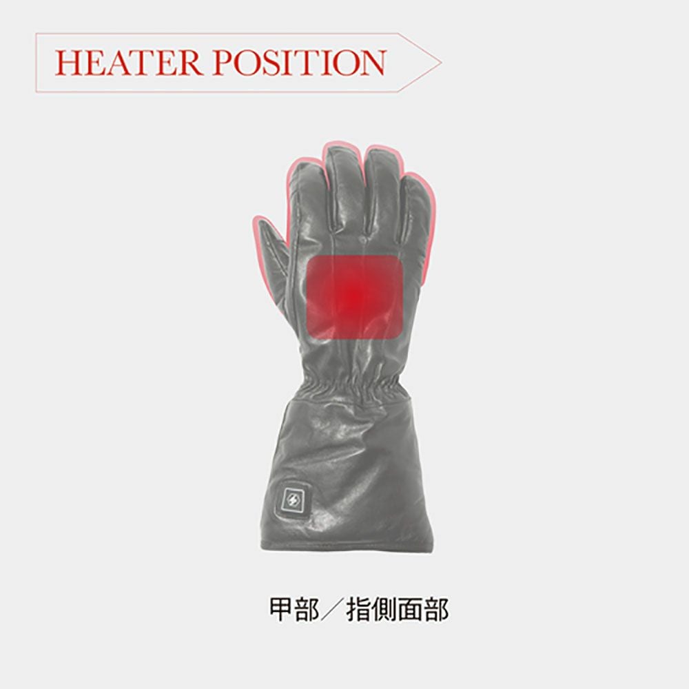 Liberta! リベルタ Heat Master 12VヒートレザーグローブTYPE-2 電熱