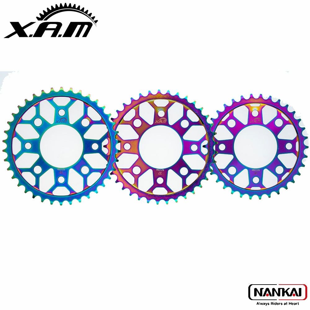 NANKAI/XAM タフライトスチール 34T GROM(JC61/75)/モンキー125(JB02