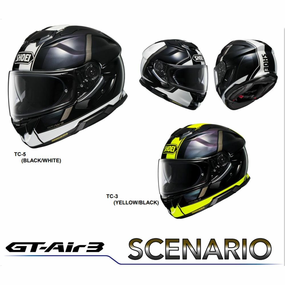 mken SHOEI ショウエイ GT-Air 3 Scenario 美品 SHOEI GT-Air 3 Scenario – SHOEI® Helmets USA