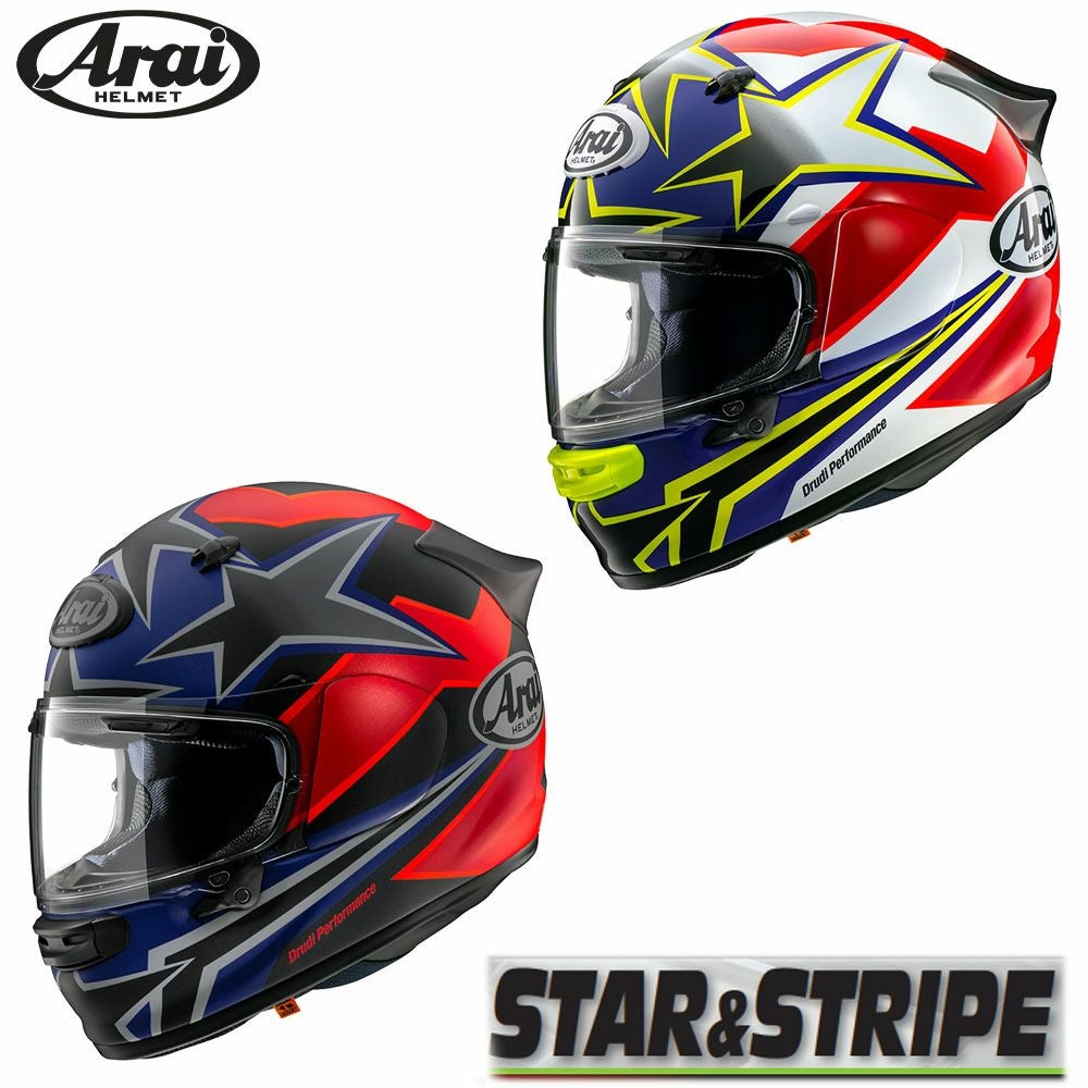 在庫限り】Arai アライ ヘルメット ASTRO-GX STAR & STRIPE（スター