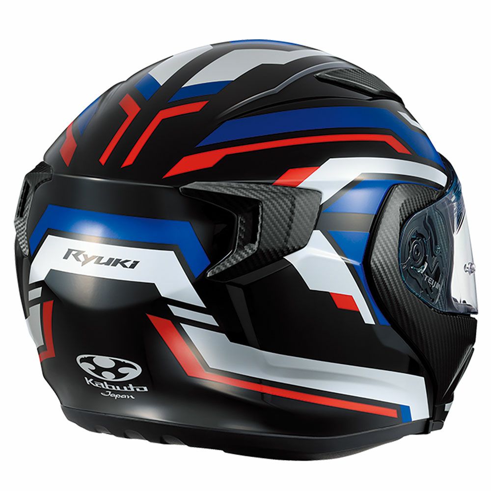 【新品】Kabuto RYUIKI システムヘルメット Mサイズ Kabuto新作システムヘルメット「RYUKI NOTRA」 トライバル柄の新