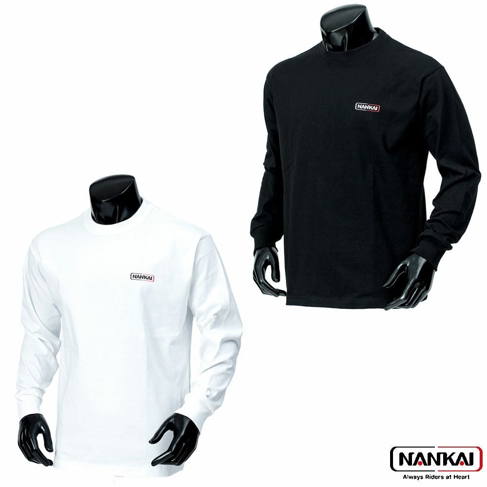 NANKAI ナンカイ コーポレートロゴコットン長袖Tシャツ SDW-3503 南海
