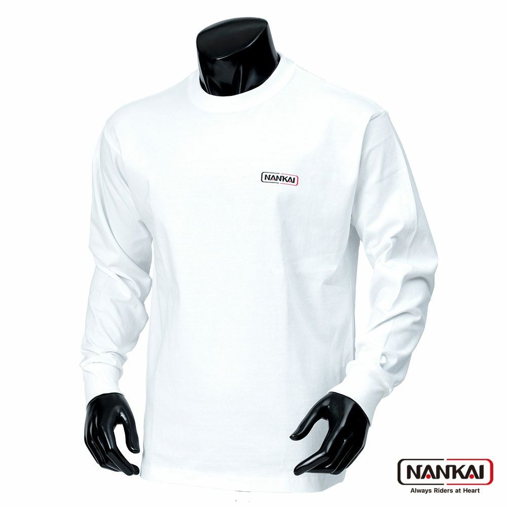 NANKAI ナンカイ コーポレートロゴコットン長袖Tシャツ SDW-3503 南海