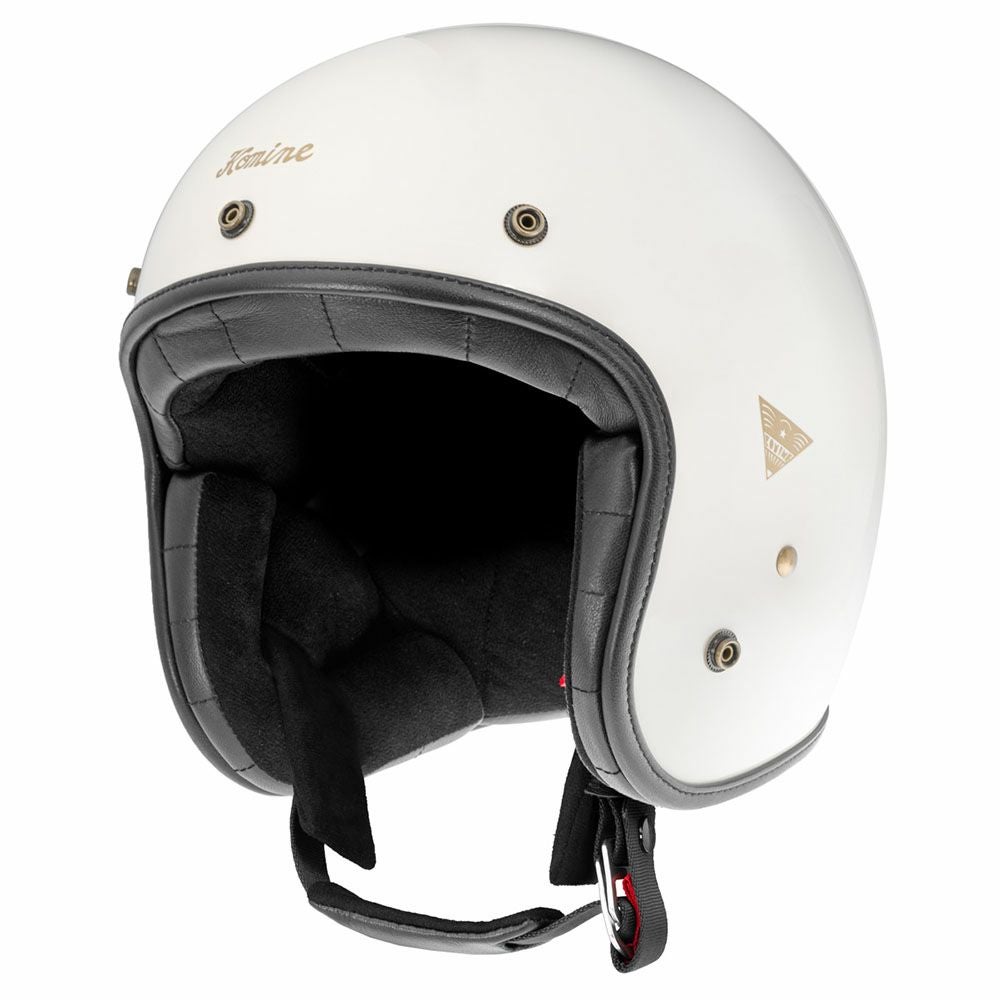 KOMINE コミネ ヘリテージ レザー ジェット ヘルメットHK-195 | 《公式