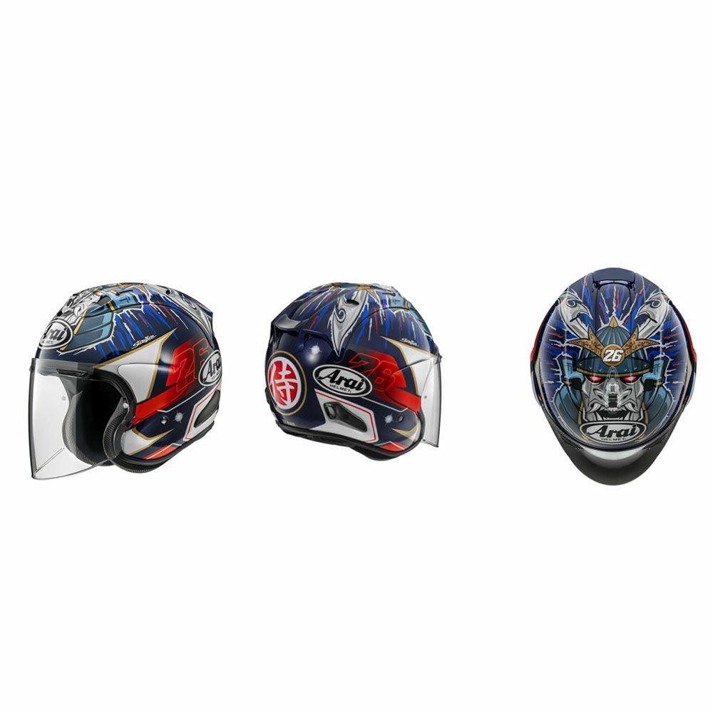 ヘルメット Arai アライ オープンフェイス VZ-RAM PEDROSA SHOGUN