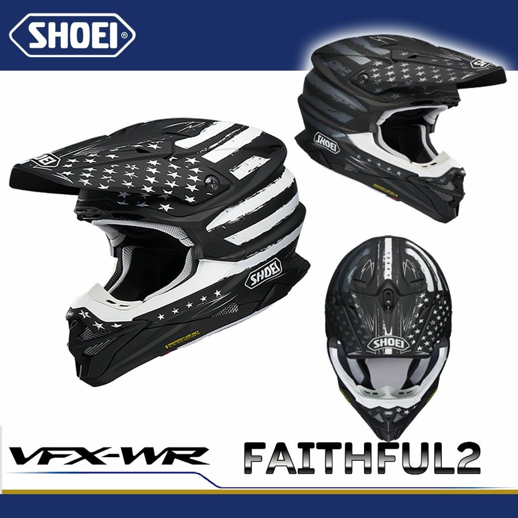 在庫限り】SHOEI ショウエイ ヘルメット VFX-WR FAITHFUL2（フェイス