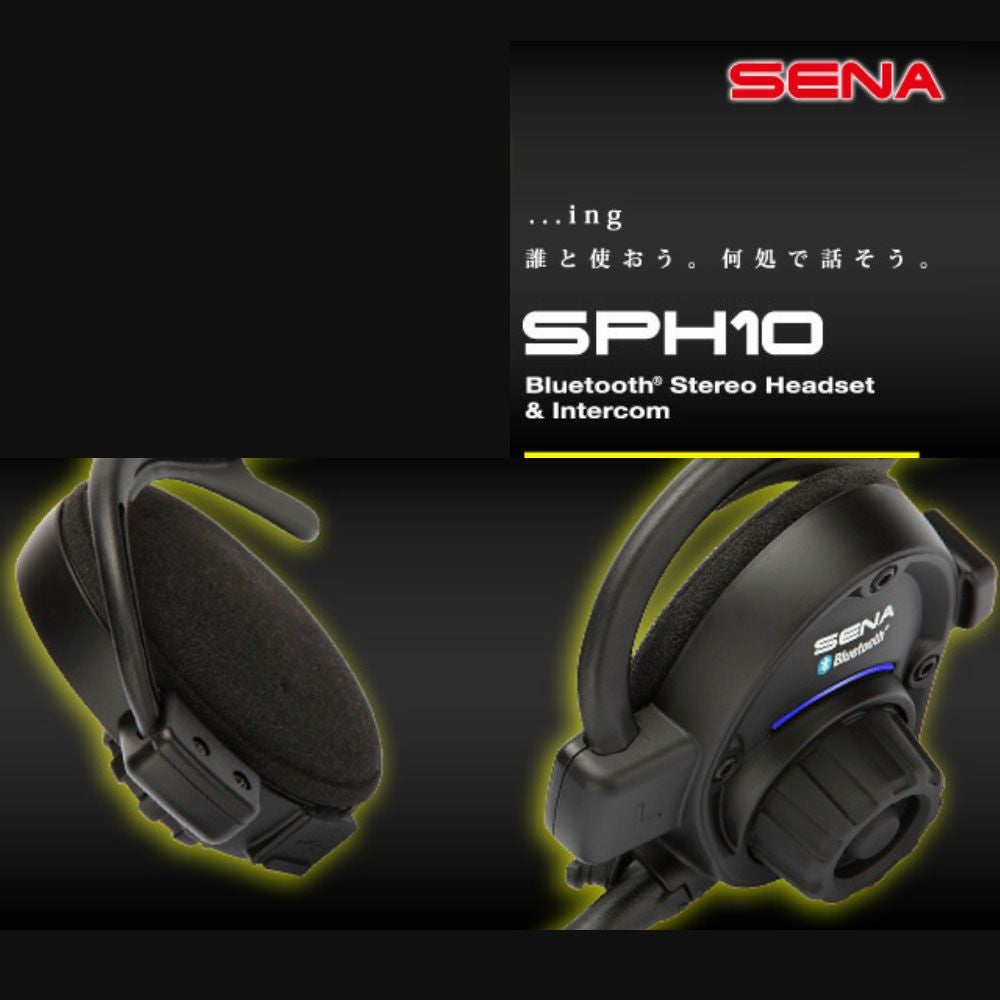 未使用 セナ SENA SPH10 Bluetoothワイヤレスヘッドセット Sena SPH10-10 セナ ステレオ ヘッドセット Bluetooth Stereo Headset