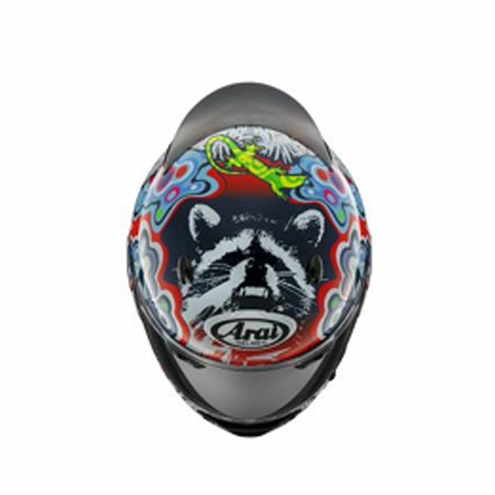 【未使用級】アライ　アストロ　GX ジャングル2 バイク用品　ヘルメット　動物 Arai アライ ヘルメット ASTRO-GX JUNGLE2 アストロジーエックス