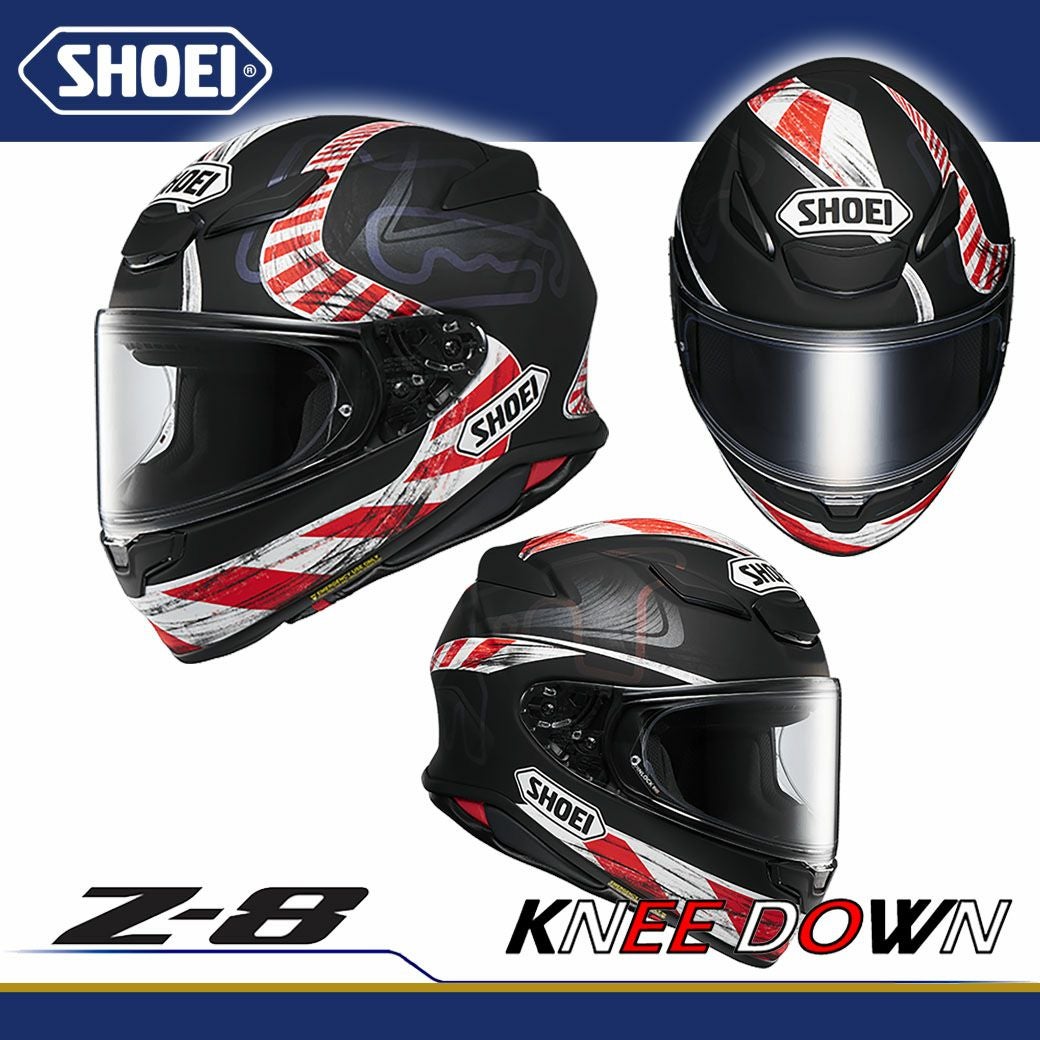 在庫限り】SHOEI ショウエイ フルフェイスヘルメット Z-8 KNEE DOWN