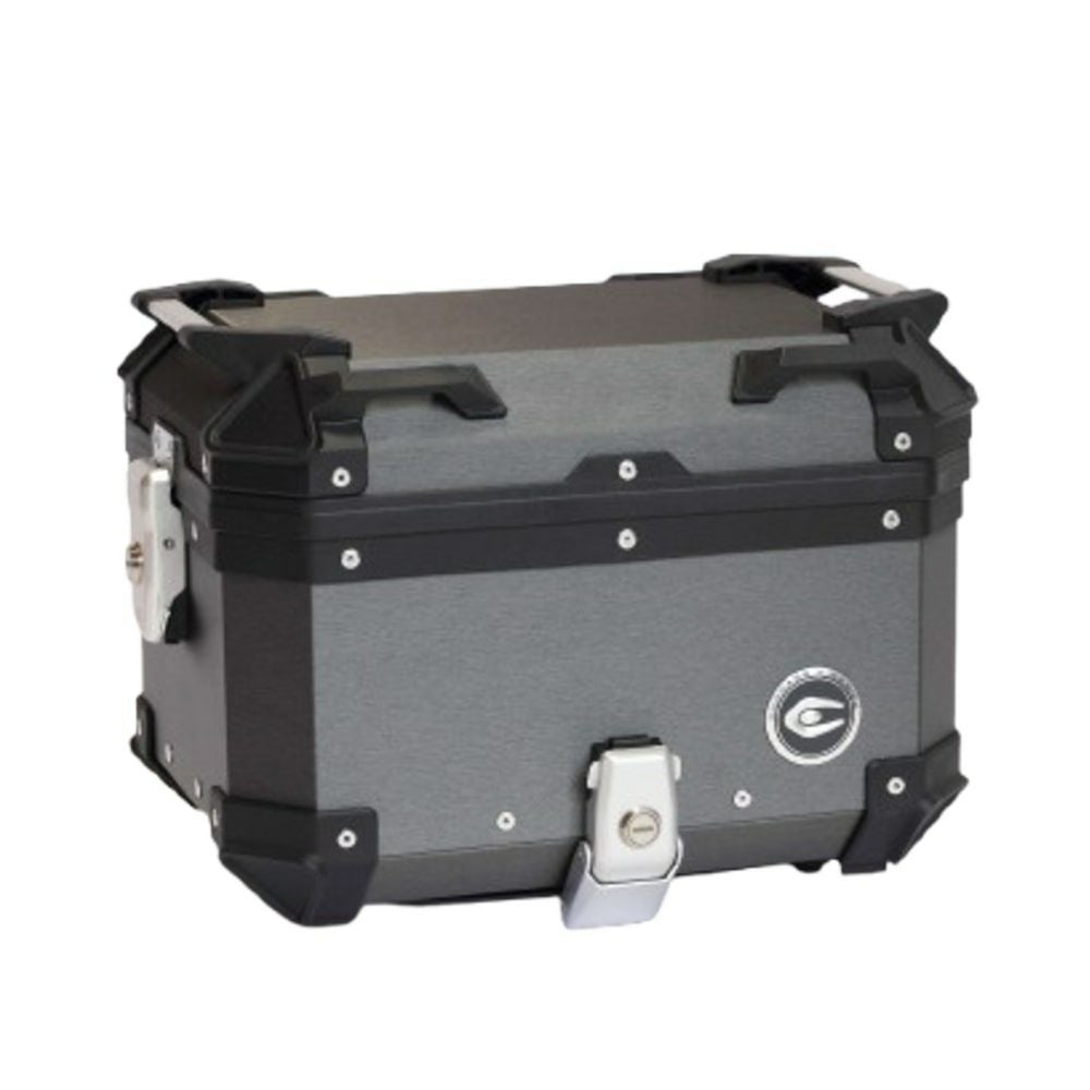 COOCASE クーケース 30L アルミトップケース ヘアラインダークグレー