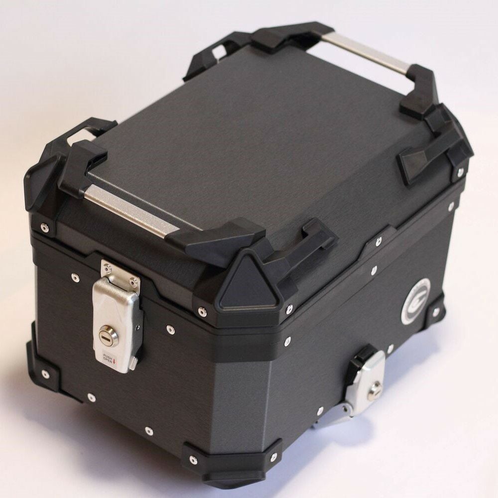 COOCASE クーケース 30L アルミトップケース ヘアラインダークグレー