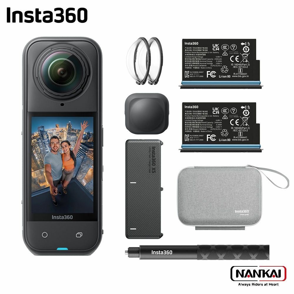 Insta360 アクションカメラ X5 エッセンシャルキット 360度カメラ