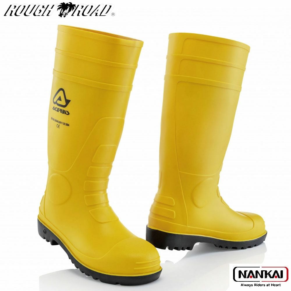 ROUGH&ROAD ラフ＆ロード ACERBIS 長靴 00SET ブーツ イエロー AC