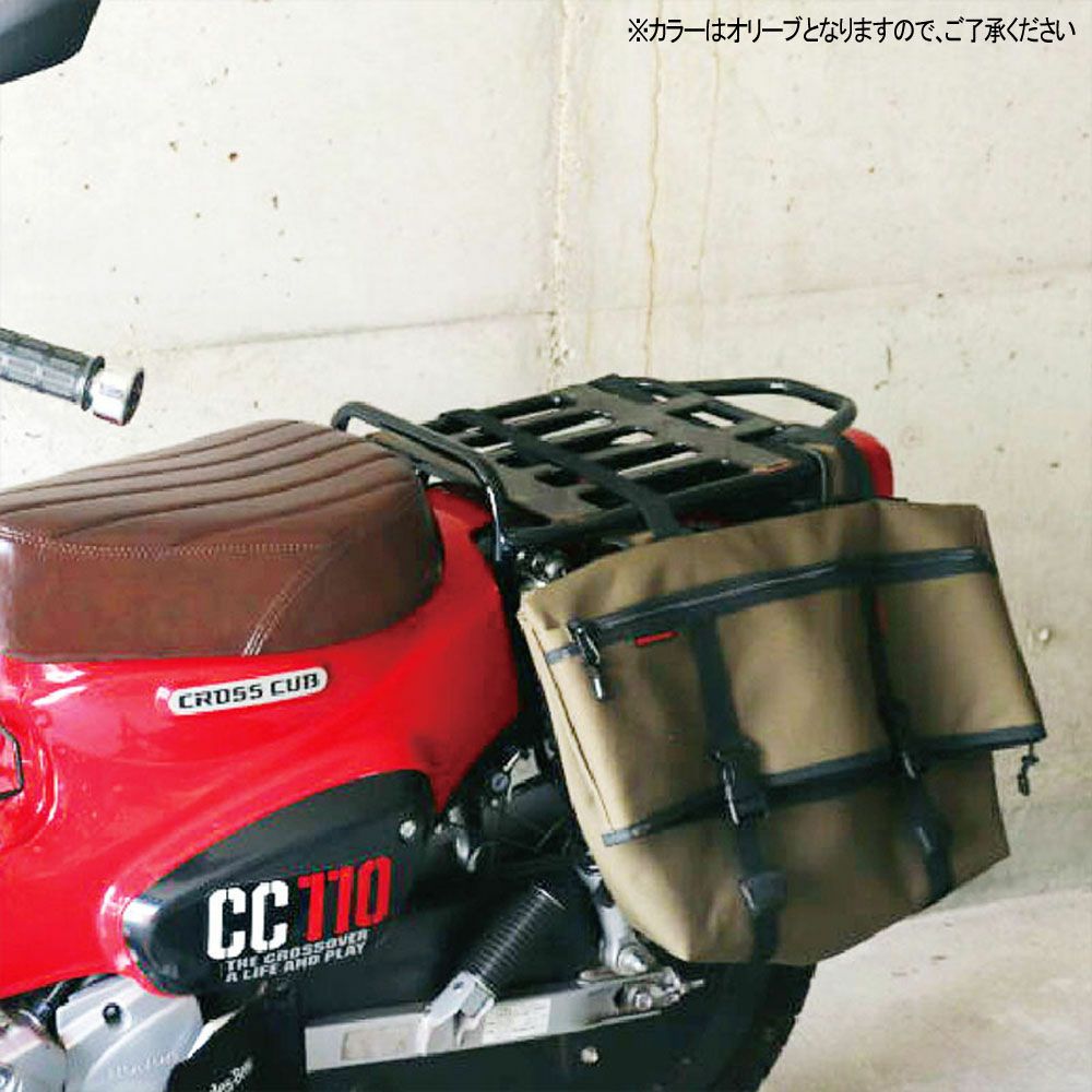 ROUGH&ROAD ラフ＆ロード AQA DRY シングルサドルバッグ ブラック