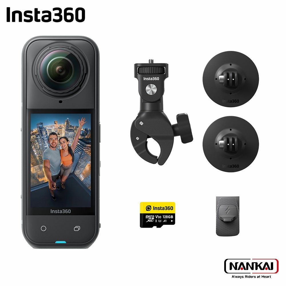 Insta360 アクションカメラ X5 モーターサイクルキット 360度カメラ
