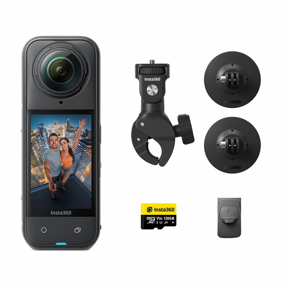 Insta360 アクションカメラ X5 モーターサイクルキット 360度カメラ