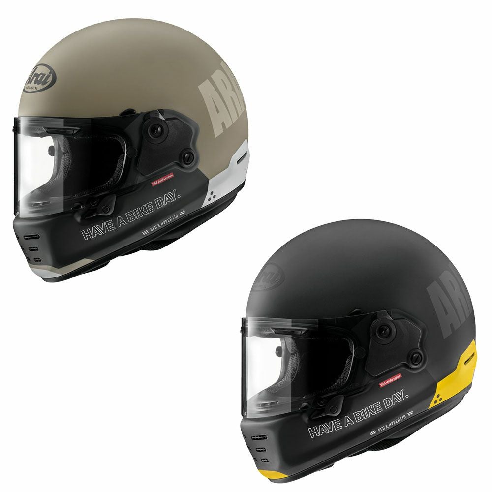 ヘルメット Arai アライ フルフェイス RAPIDE-NEO HAVE A BIKE DAY
