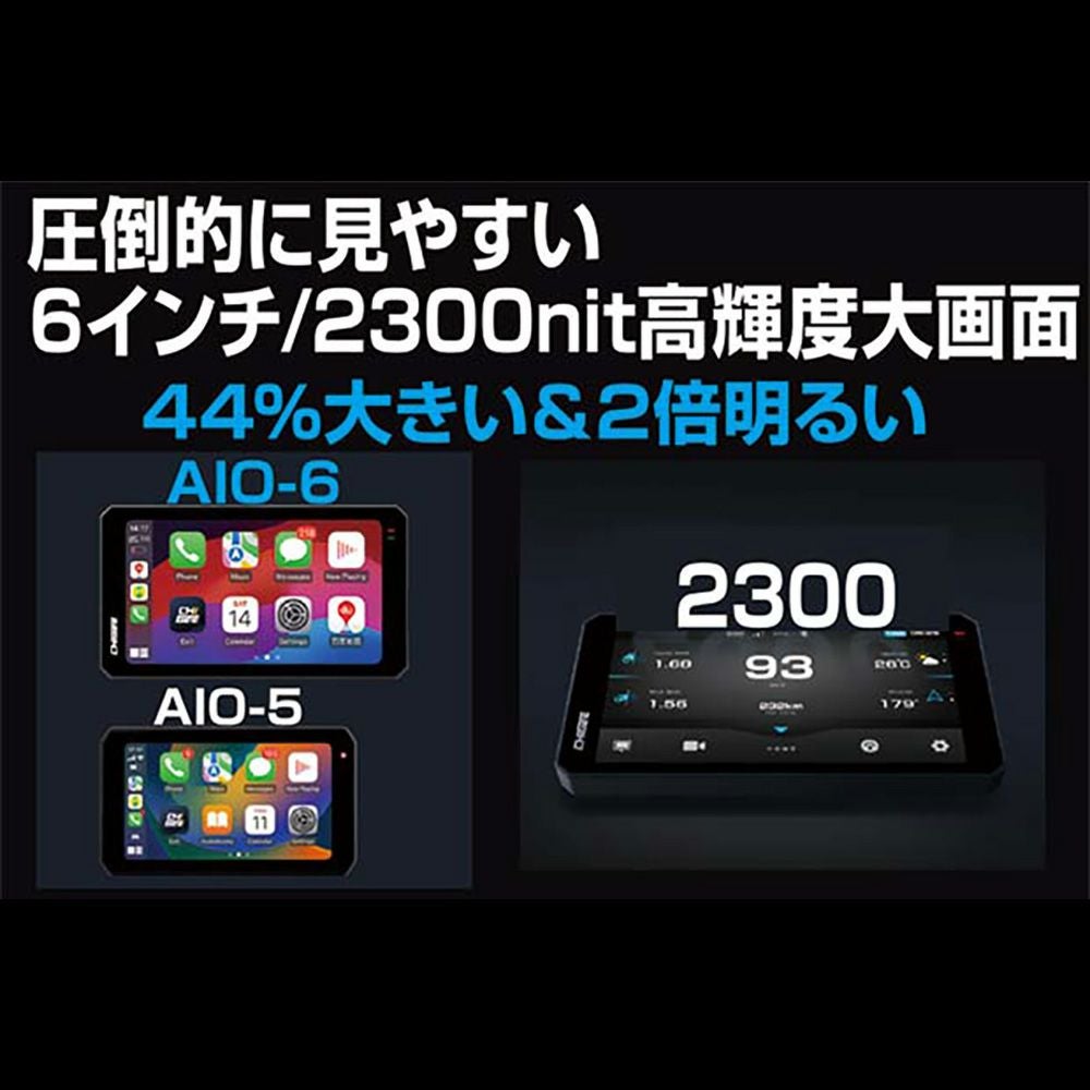 正規販売店／認定店】 TANAX タナックス スマートライドモニター AIO-6