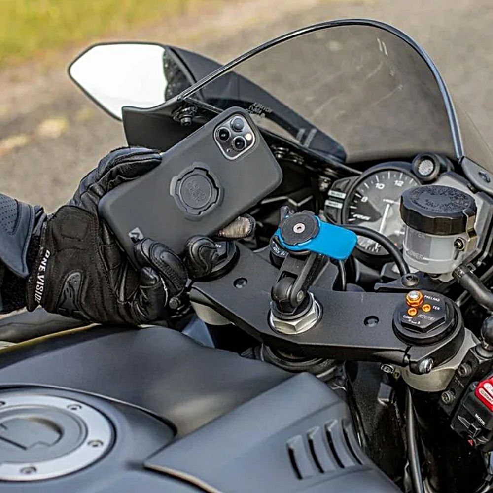 QUAD LOCK フォークステムマウント +延長コネクタ+防振モジュール QUAD LOCK(クアッドロック) バイク用 フォークステムマウント | 《公式