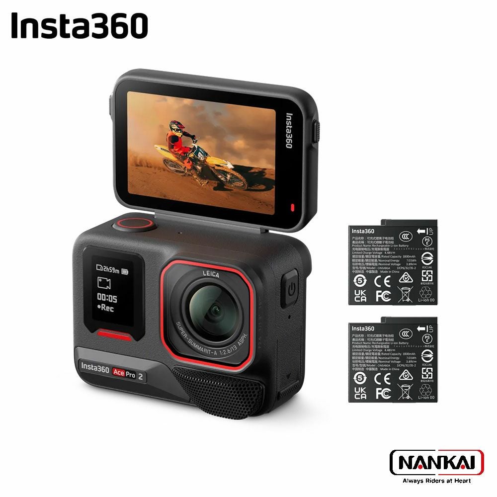 Insta360 アクションカメラ Ace Pro 2 デュアルバッテリー 8K AI搭載