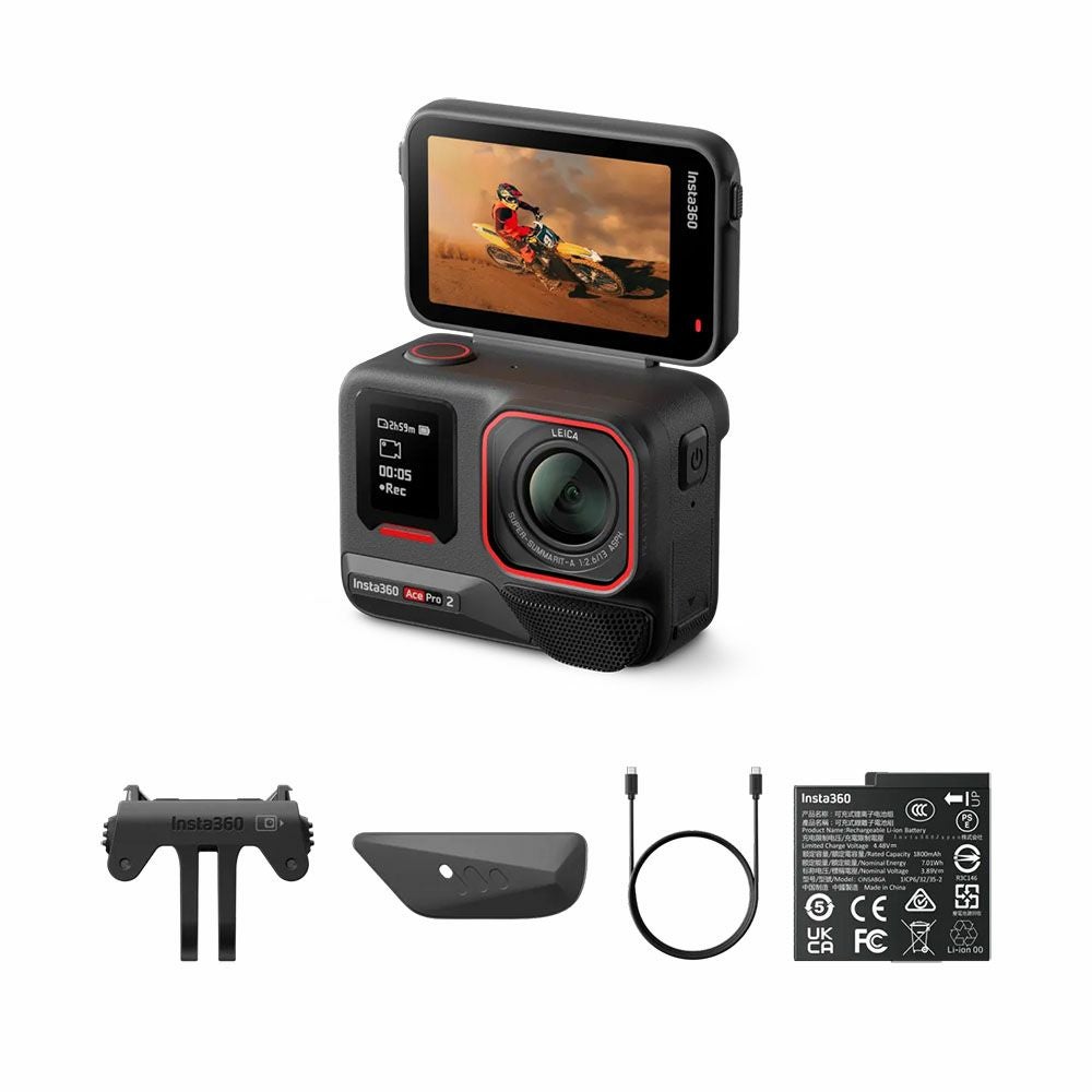 Insta360 アクションカメラ Ace Pro 2 シングルバッテリー 8K AI搭載