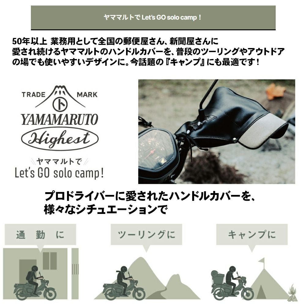 大久保製作所 バイク用 クロスカブ＆ハンターカブ用ハンドルカバー03
