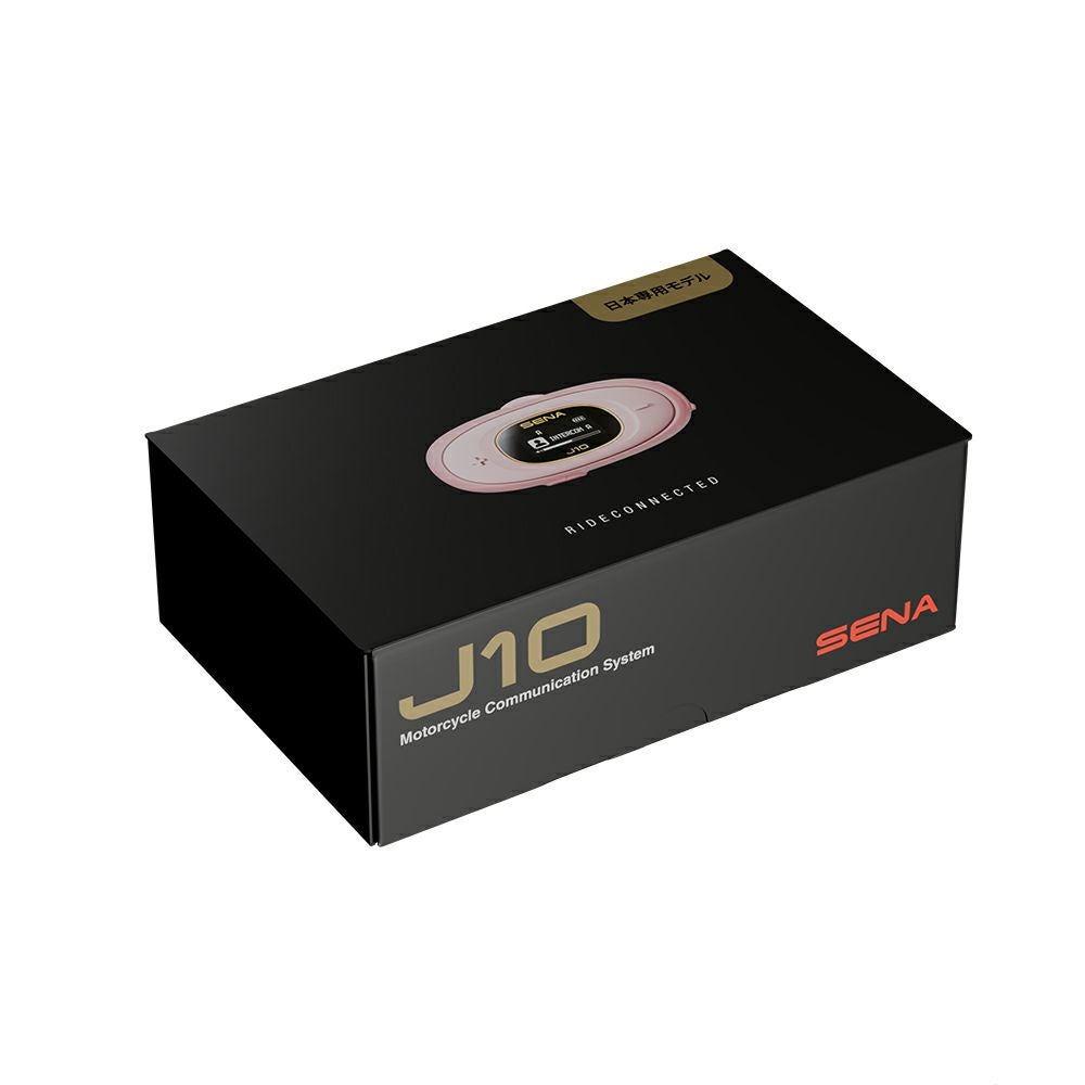 SENA セナJ10 [日本限定] HD スピーカー付き 4-WAY Bluetooth インター