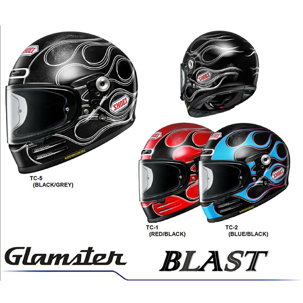 SHOEI Glamster BLAST フルフェイスヘルメット Mサイズ SHOEI ショウエイ ヘルメット Glamster BLAST（ブラスト） | 《公式