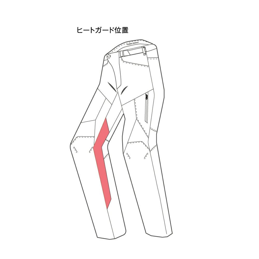 NANKAI ナンカイ ヒートガードメッシュライディングパンツ 品番：SDW