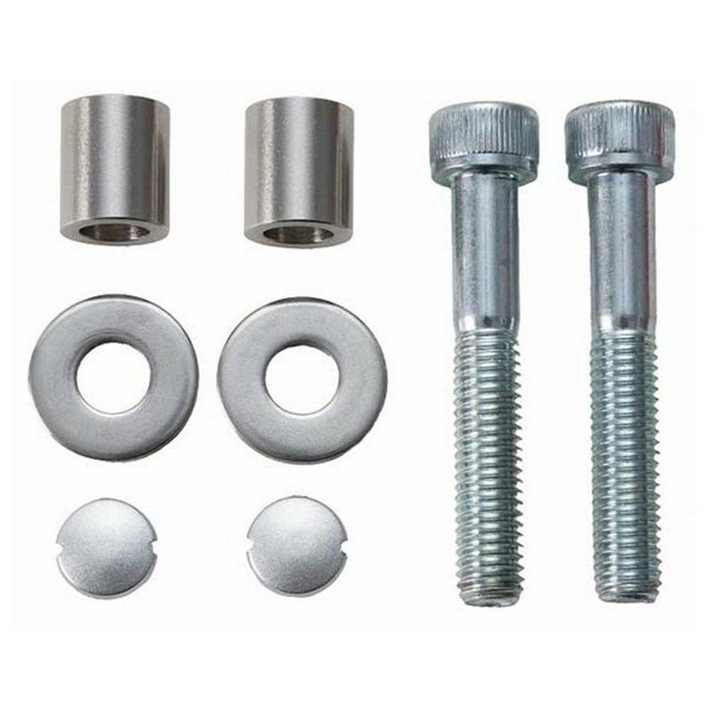 TANAX タナックス ヘルメット用ワイヤーロック ハンドルクランプ取付 ストレート　部品構成