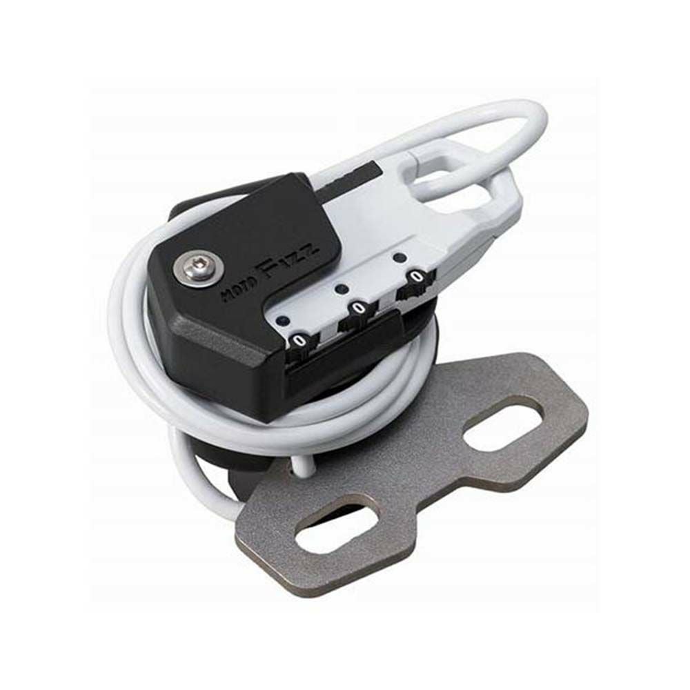 TANAX タナックス ヘルメット用ワイヤーロック ハンドルクランプ取付