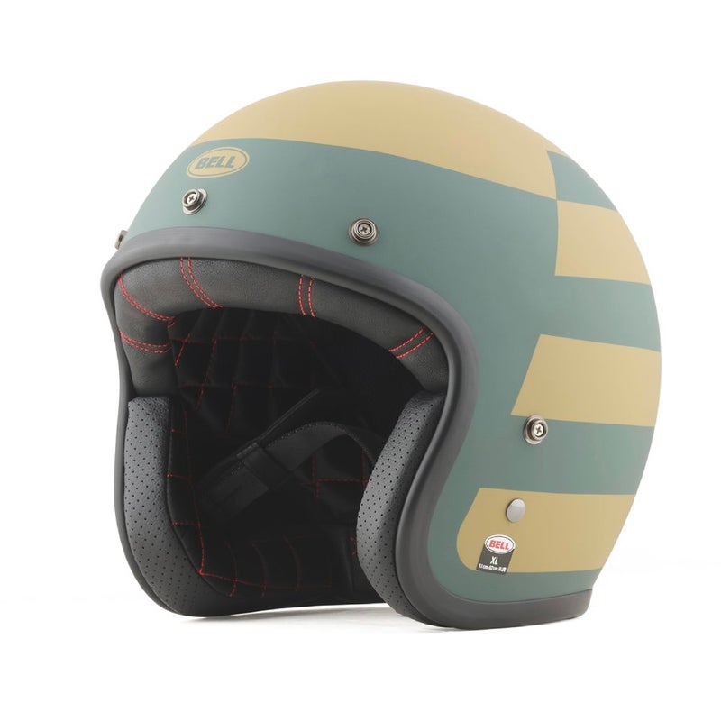 ジェットヘルメットBELLHELMETCUSTOM500PARLORMATTEEMERALD/GOLD