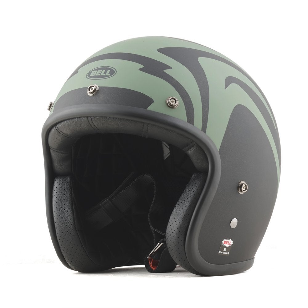 ジェットヘル ヘルメット BELL ベル HELMET Custom500 SLAP BLACK