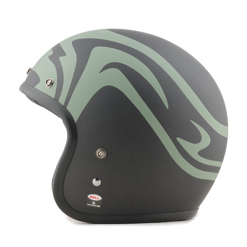 ジェットヘル ヘルメット BELL ベル HELMET Custom500 SLAP BLACK